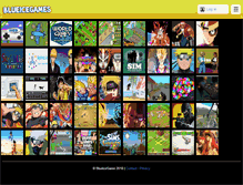 Tablet Screenshot of blueicegame.com